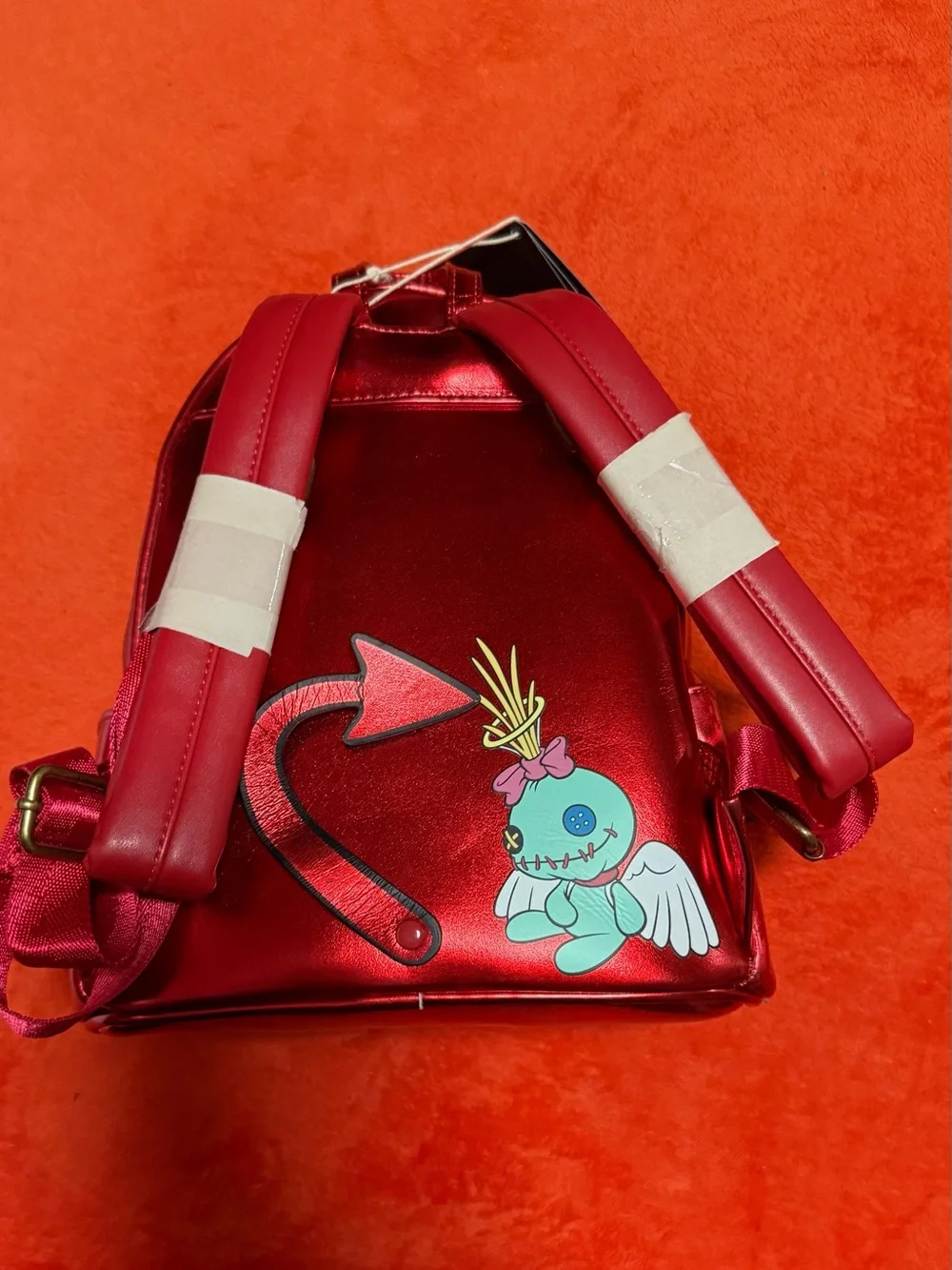 NWT Disney Stitch Devil costume mini backpack
